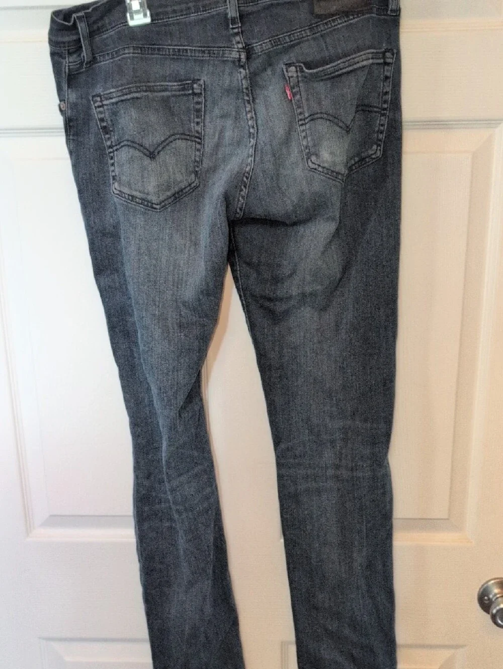 Levi's Men's Skinny Jeans - Washed Dark Blue
